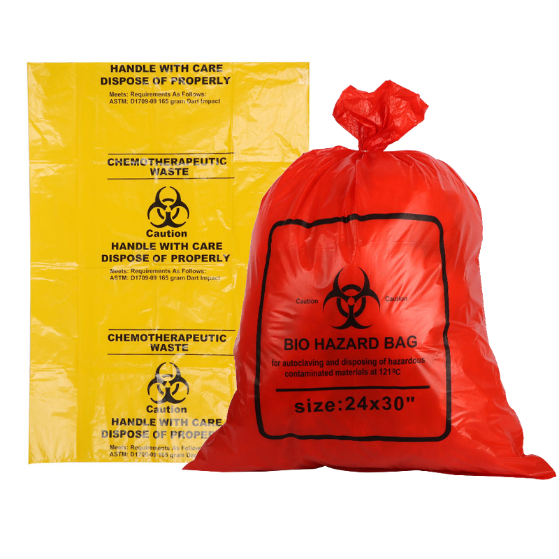 Factory Custom Biohazard Specimen Bag PE Plastic Packaging Baghot Sale Products