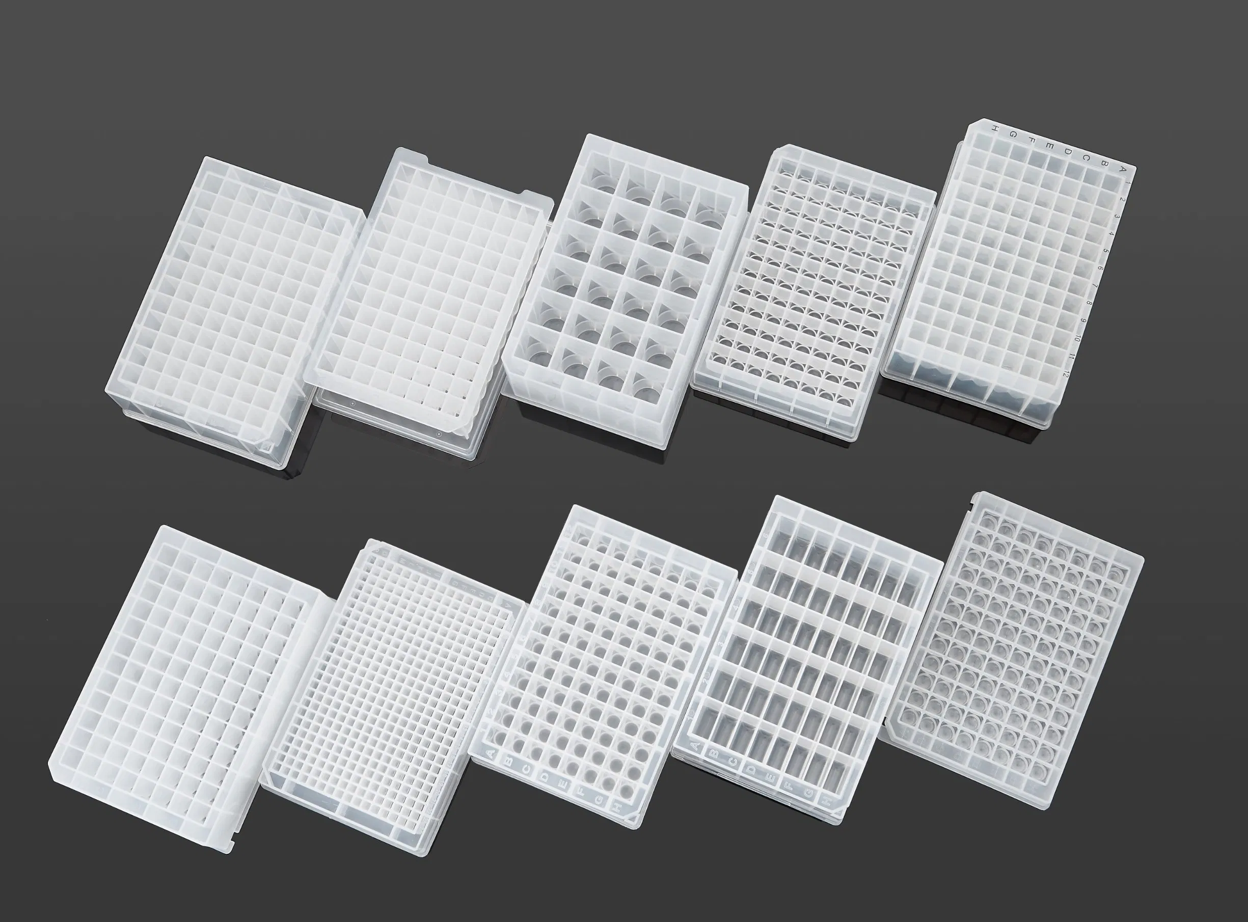 Multi Wells Lab Consumables Square Deep Well Plate