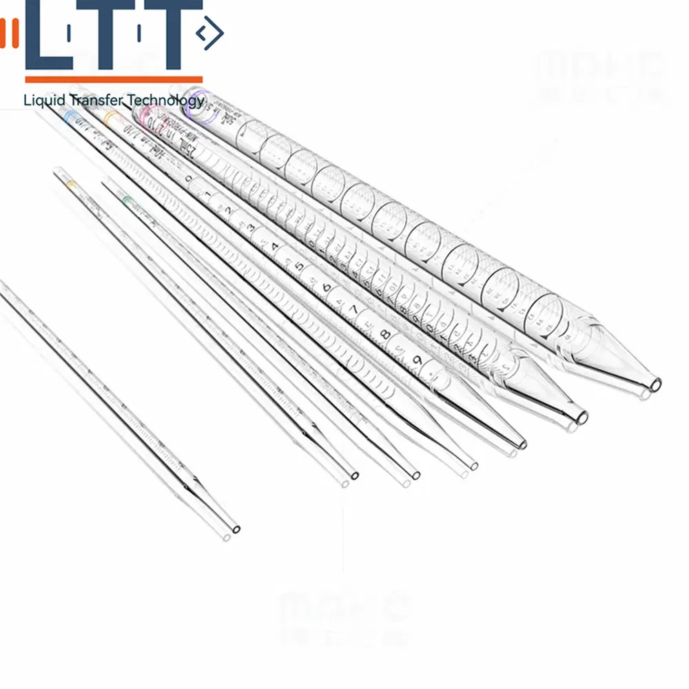 Hot Selling Laboratory Testing Use Wholesale Glass Serological Pipettes for Medical Examination