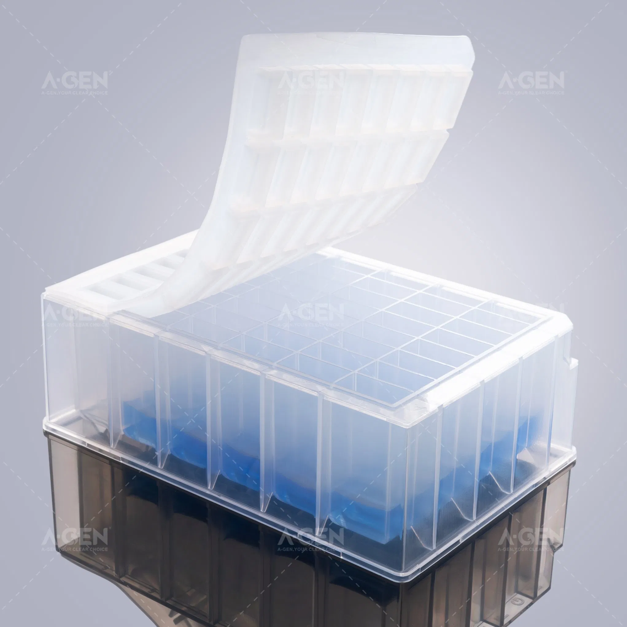 Medical Laboratory Consumables for U-Bottom 48 Square Well Deep Well Plate