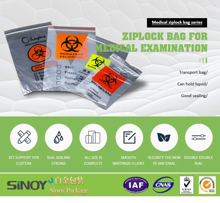 Biological Specimen Transport Bag