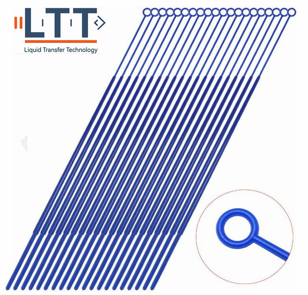 Laboratory Disposable Plastic Sterile Inoculating Loop Inoculum 1UL 10UL Inoculation Loop