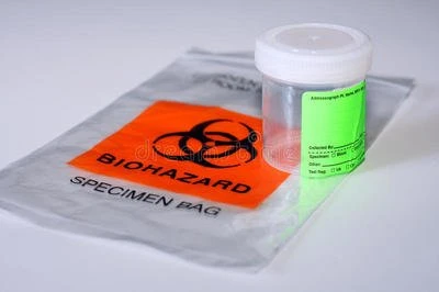 Specimen 100% LDPE Biohazard Plastic Bag