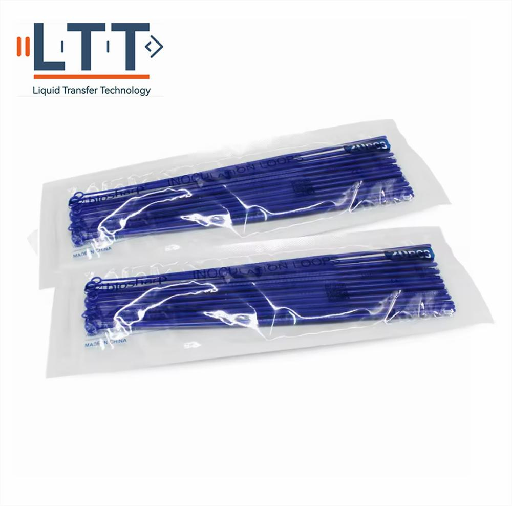 Lab Disposable Plastic Sterile 1UL Inoculating Loops 10UL Inoculation Loop