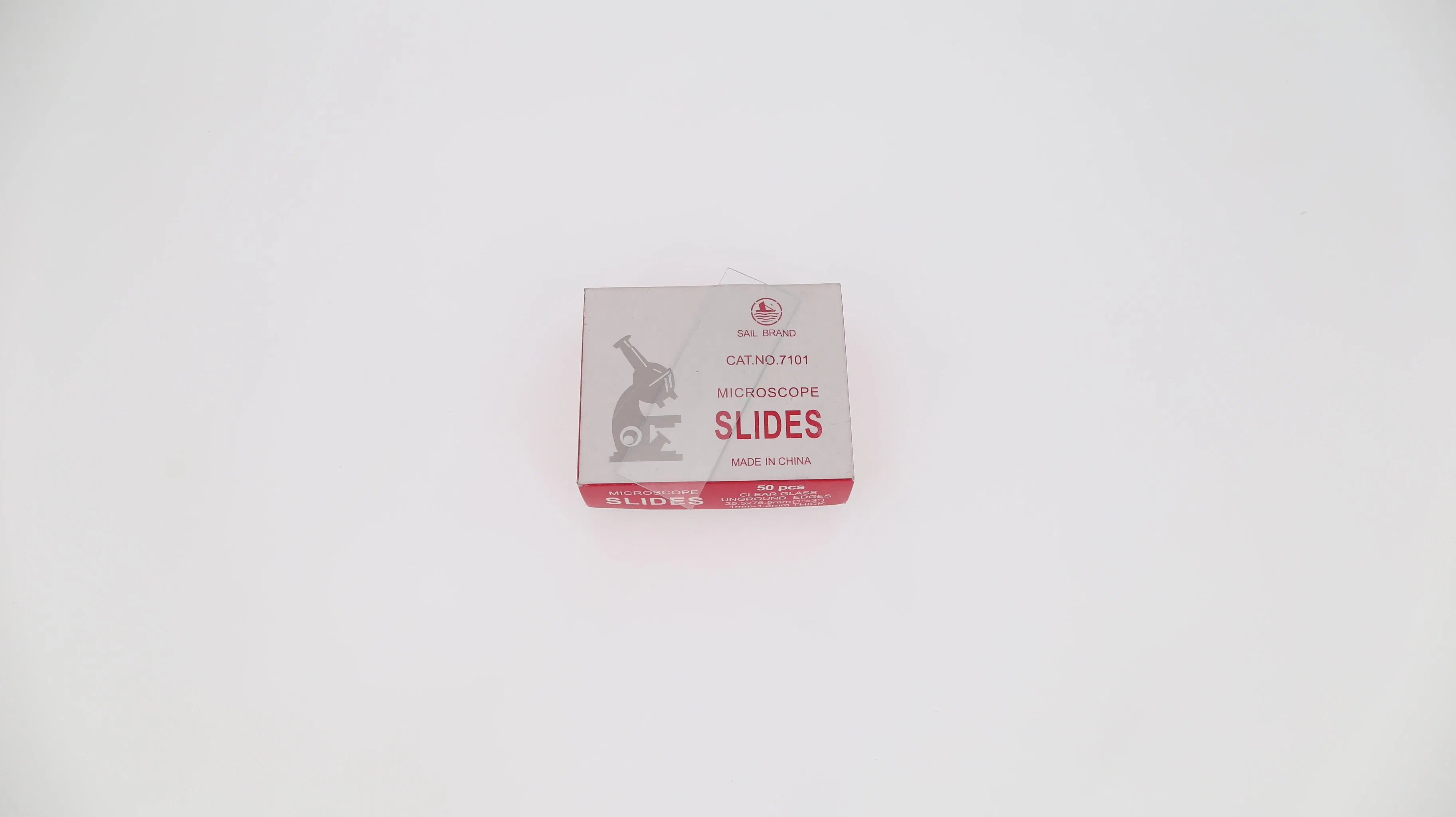 Hot Selling Medical Laboratory Glass Slide Microscope Slides 7101 7102 7103 7104 7105 7107 7109 Slides