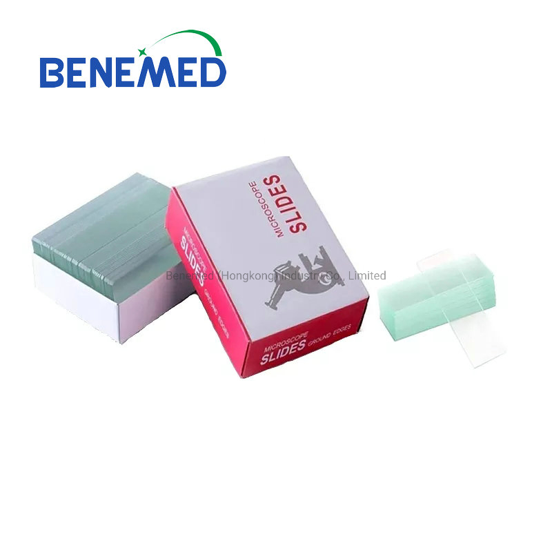 Disposable Medical Positive Charge Glass Prepared Microscope Slide 7102