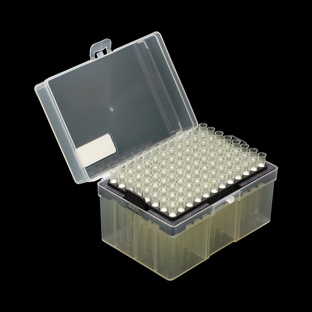 Factory Price Lab 10UL 20UL 100UL 200UL 1000UL 5ml Racked Filter Micro Dnase Rnase Free Box Sterile Pipette Tips with Filter