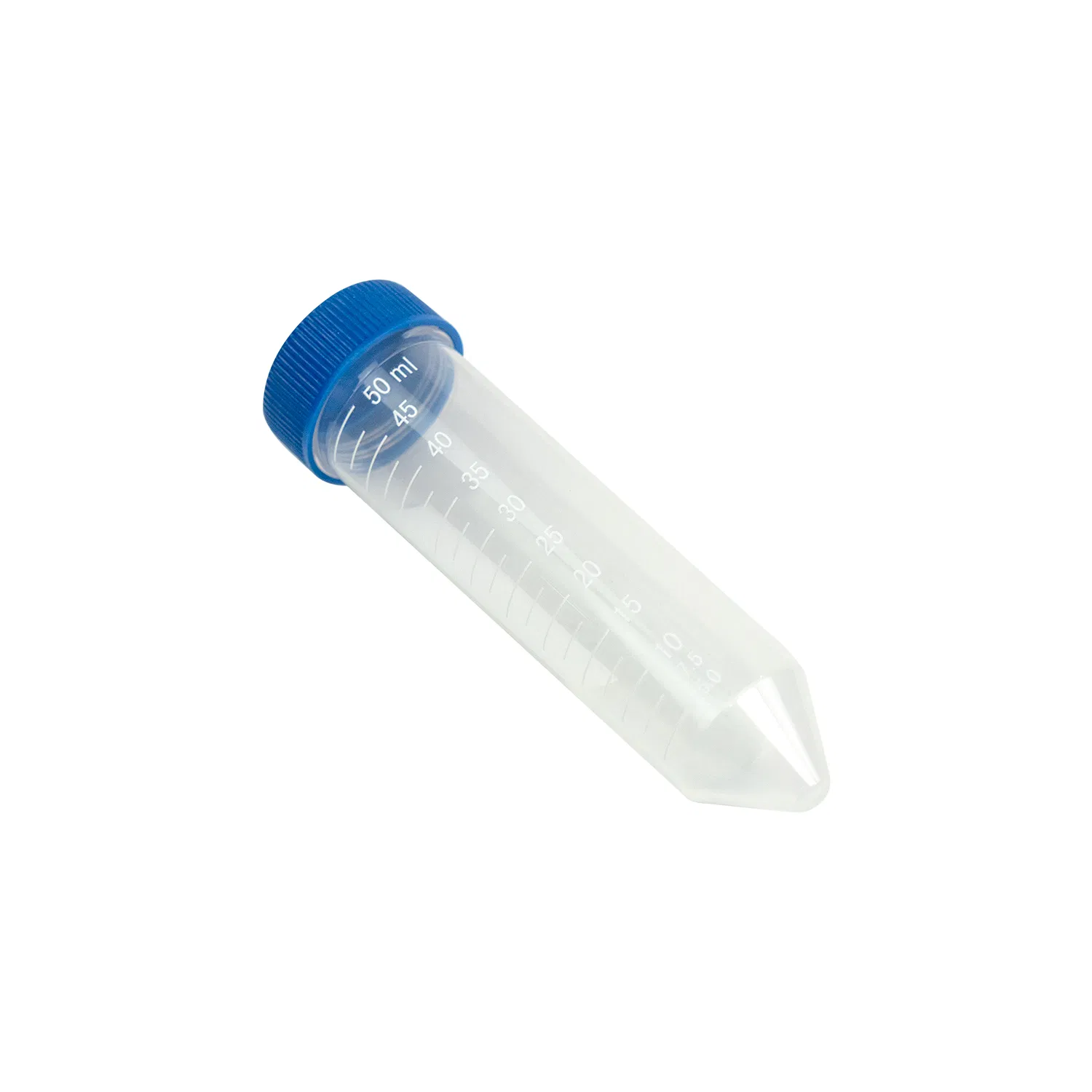Lab Consumables Conical Bottom 50ml Falcon Centrifuge Tubes with Clear White Graduation