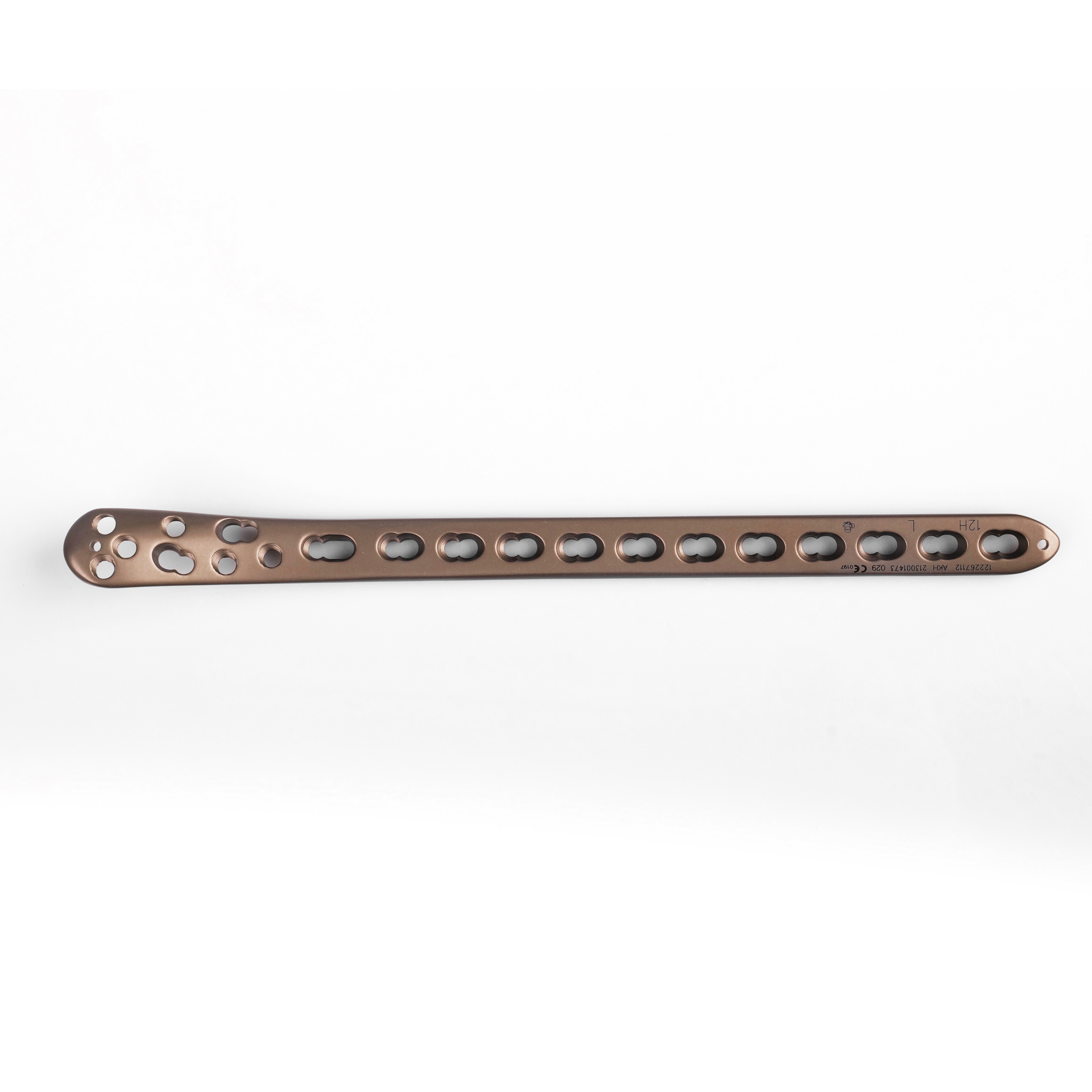 CANWELL Distal Medial Tibial Locking Plate Titanium Orthopedic Trauma Implant for Bone Fracture Fixation CE ISO OEM