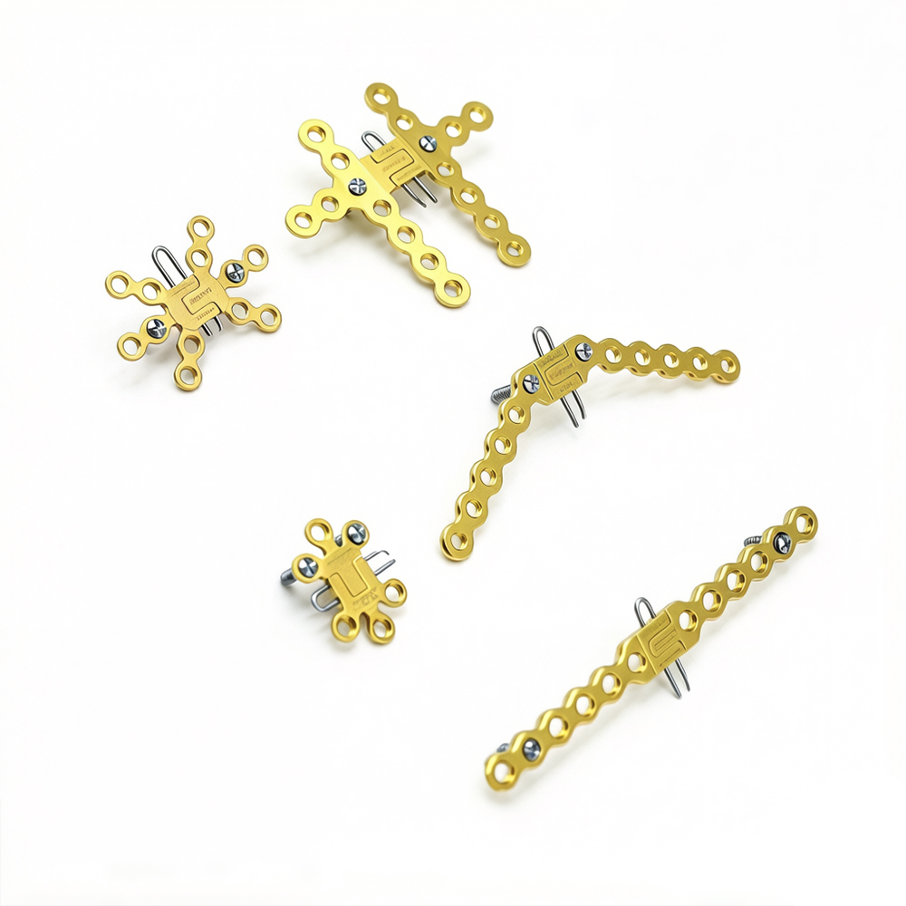 Titanium Alloy Sternal Locking Reconstruction Plate, Straight-type Implant, Surgical Metal Bone Plate, Orthopedic Implant