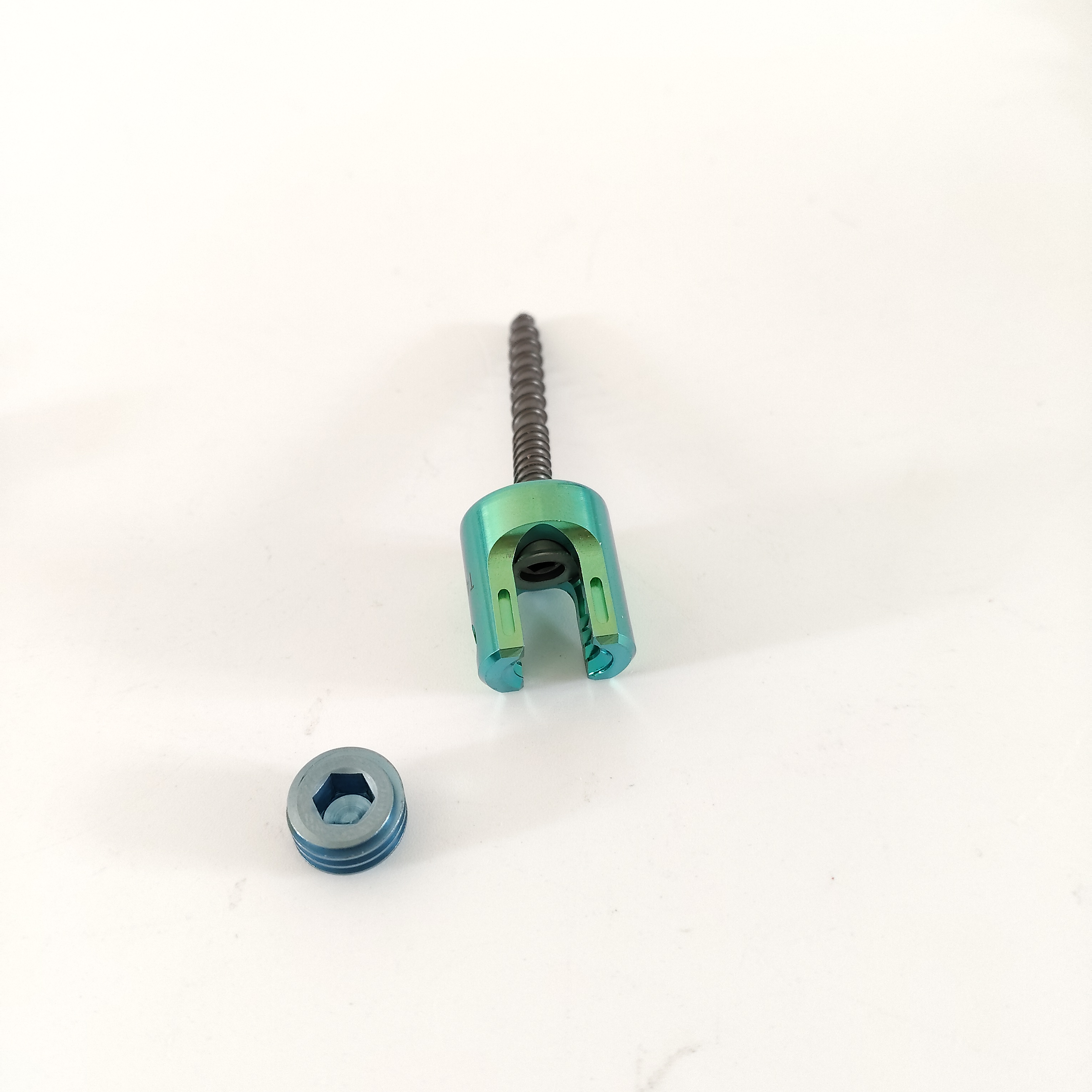 Posterior Thoracolumbar Fixation System with Stainless Steel Titanium Spine Pedicle Screws Instrument Set for Spinal Surgery