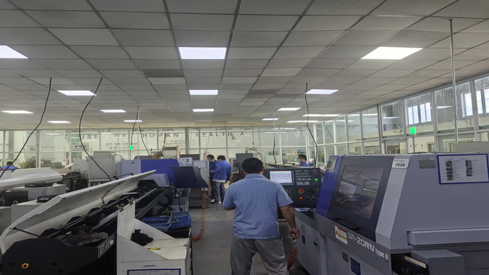 CNC cutting machine for orthopedic implant raw material processing
