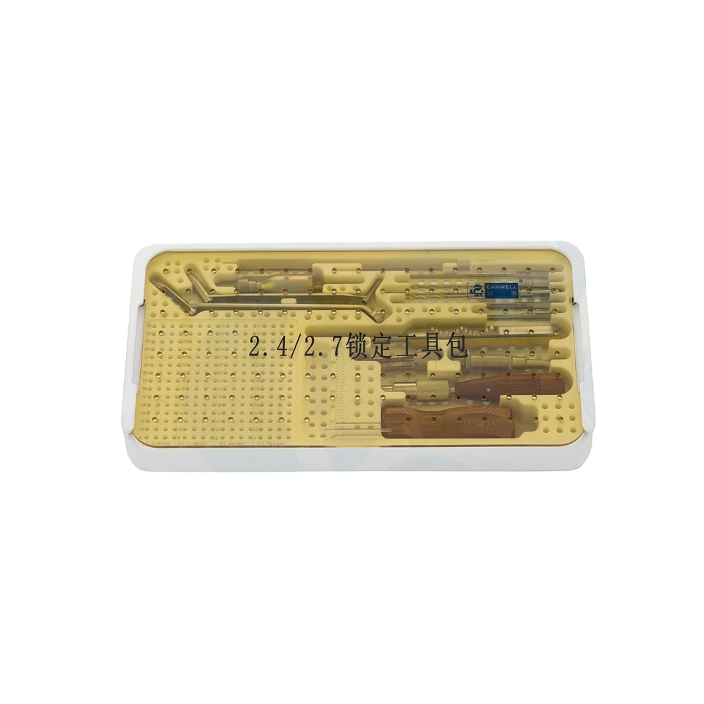 CANWELL 2.4/2.7mm Locking Screw Stainless Steel CE ISO Certified Class II Orthopedic Bone Surgical Instrument Sets