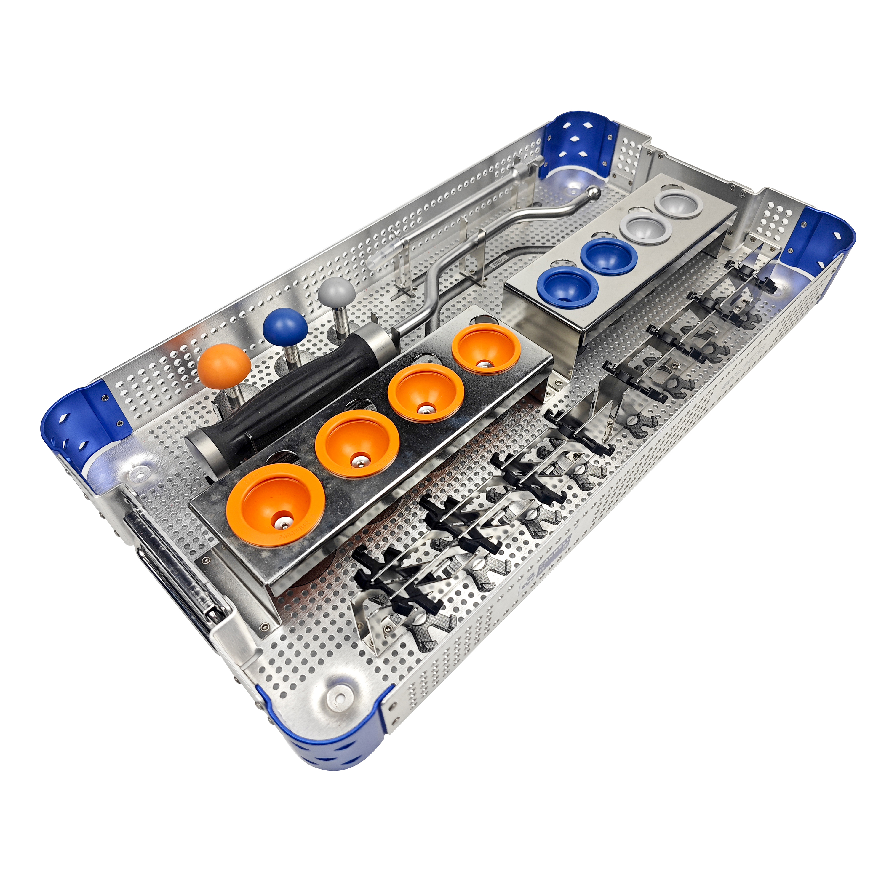 CANWELL Hip Revision Instrument Set Hemi Arthroplasty Bipolar Total Hip Replacement Tool Femoral Stem Orthopedic Surgery Tools