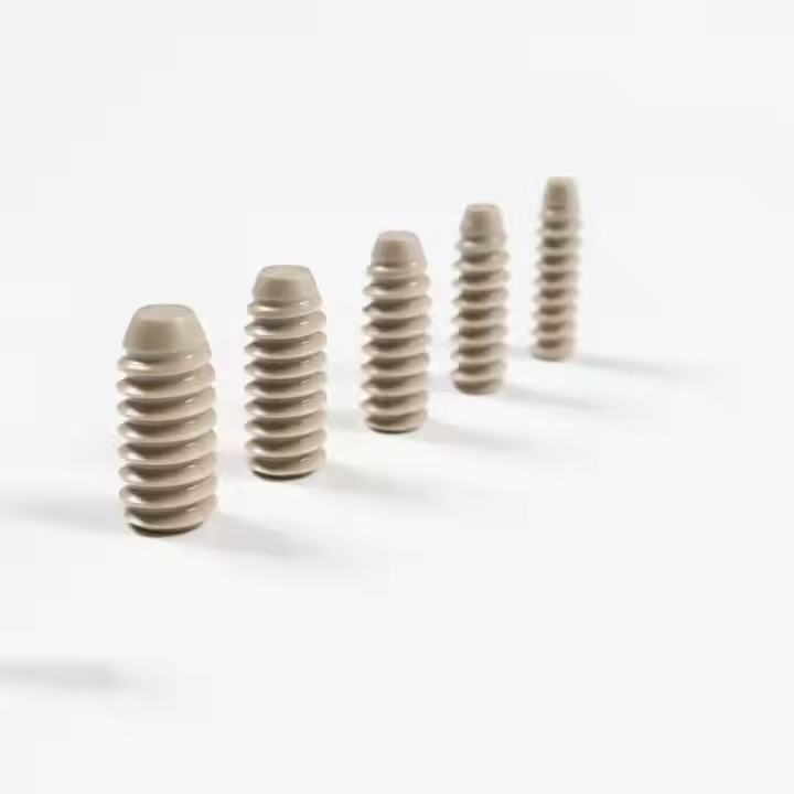 Acl Reconstruction Sports Medical PEEK Bioabsorbable Screws PEEK