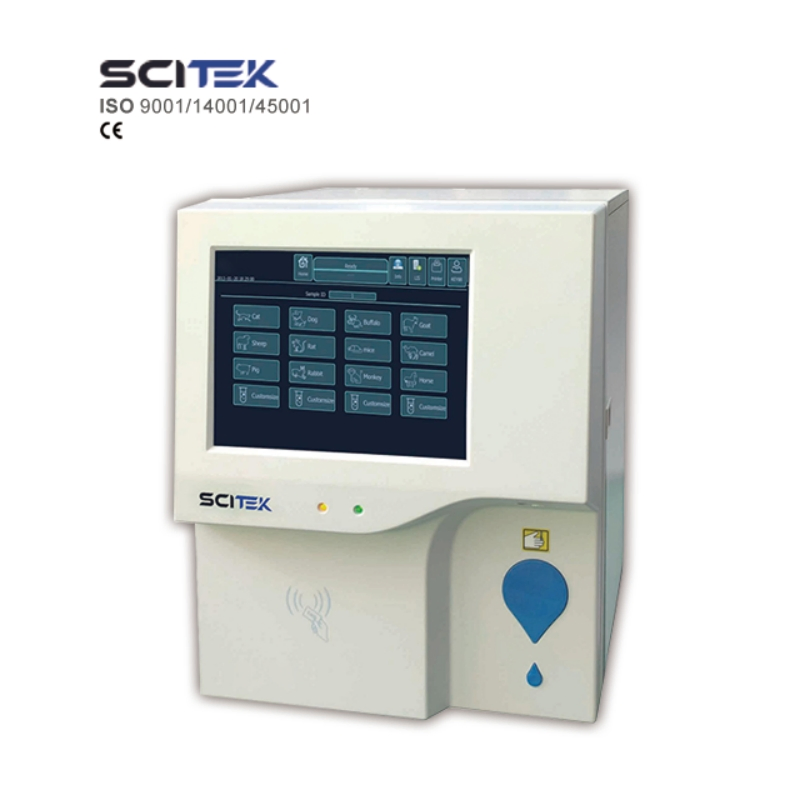 SCITEK 3 Part Auto Hematology Analyzer high-throughput testing large screen