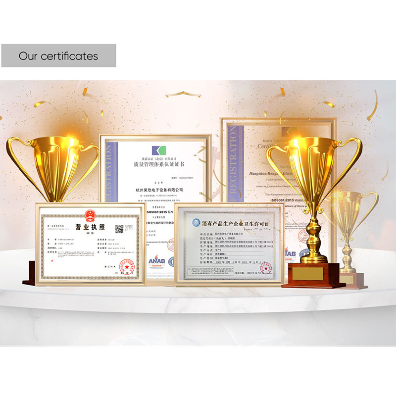 Cfk-3A Ozone Generator Air Source Air Cooling Plate Type Industrial Disinfection Air Sterilizer