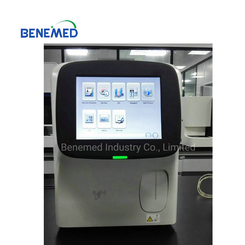Lab Equipment 5 Part Auto Blood Cell Counter Hematology Analyzer