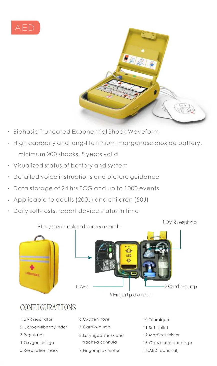 AED Trainer for CPR