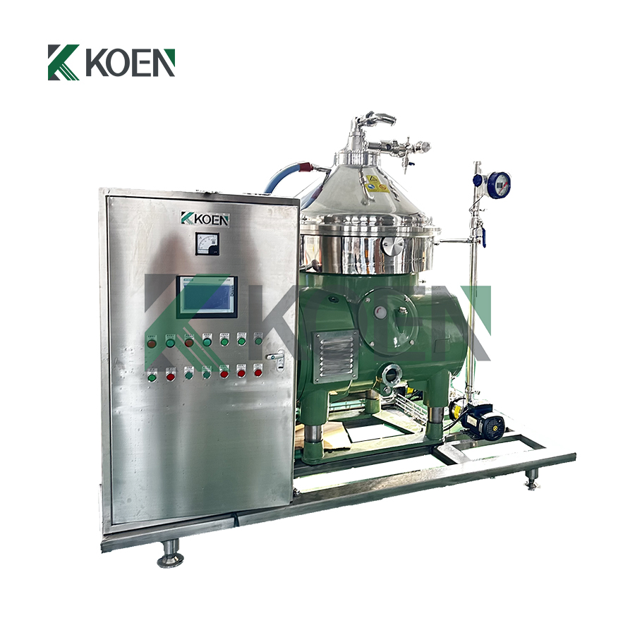 Automatic 2 Phase Disc Stack Separator Centrifuge for Food and Algae with Cooling Function