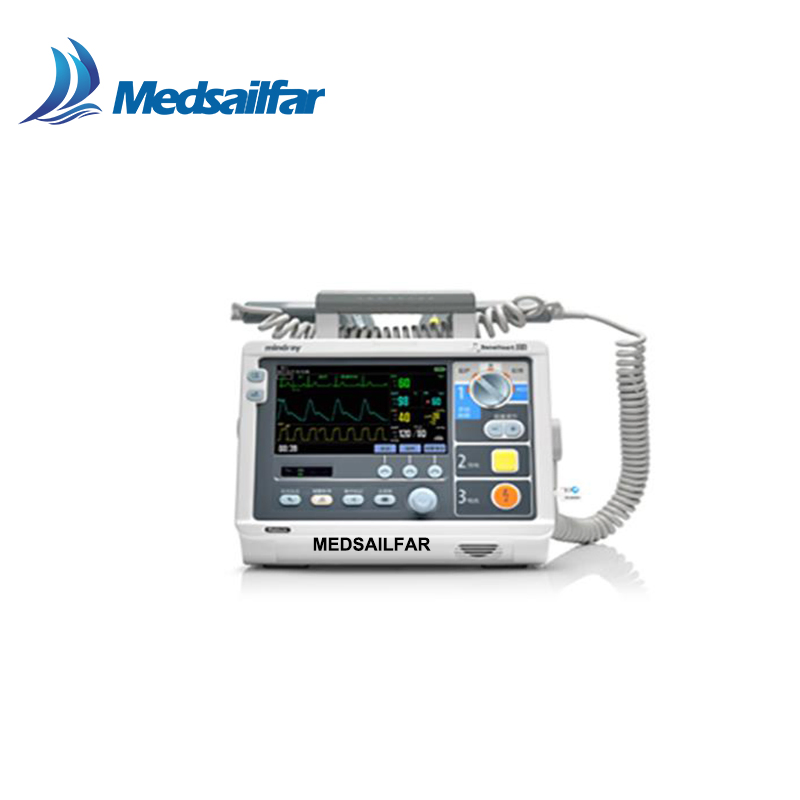 Reusable Biphasic Heart Diagnostics Portable Automatic Cardiac Defibrillator