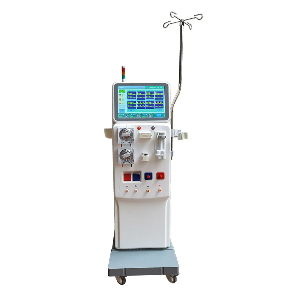 H-T2008-B Medical LCD Display Double Pump Hemodialysis Dialysis Machine