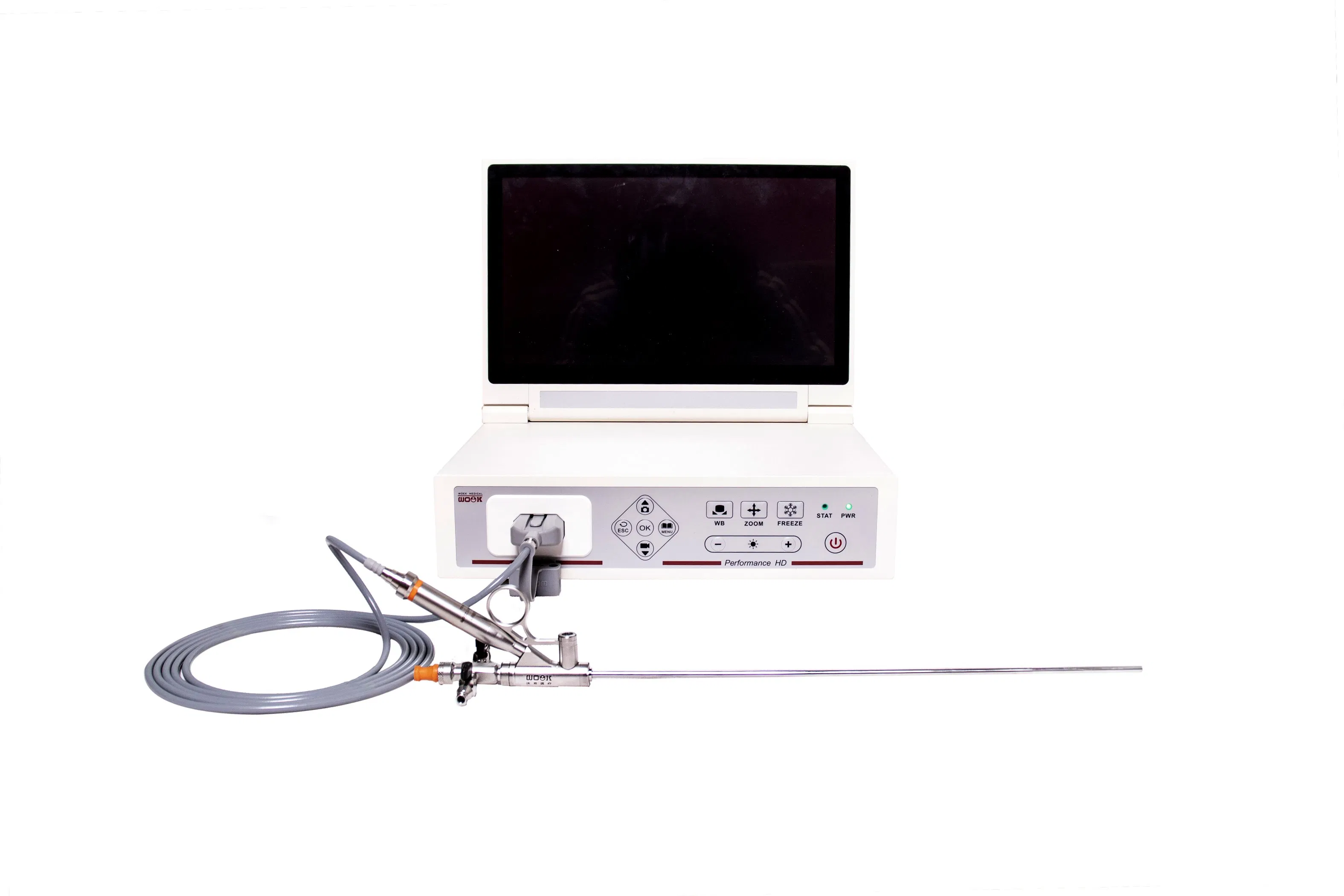 Rigid Digital Video Nephroscope Nephroscopy Percutaneous Nephrolithotomy Endoscope