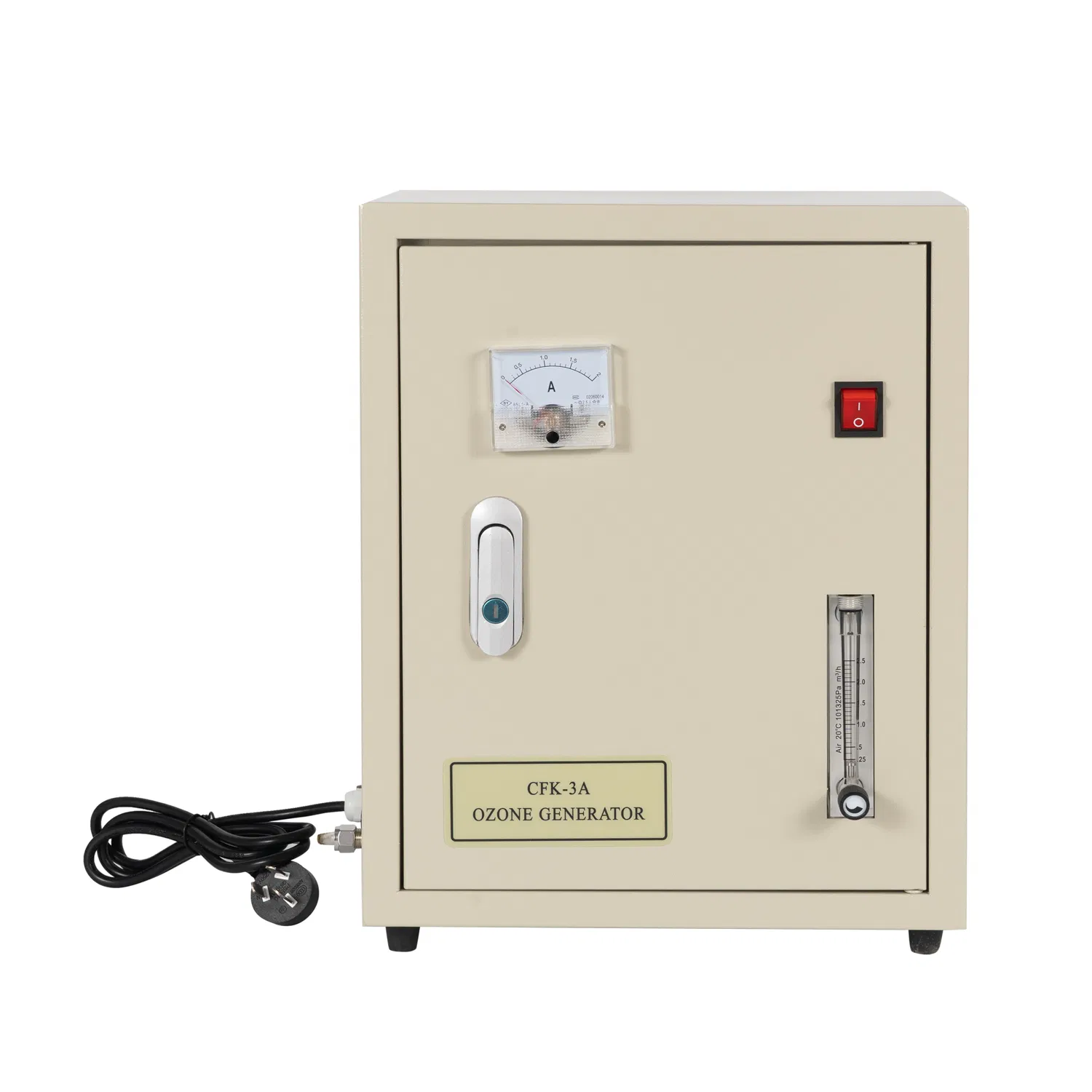 Cfk-3A Ozone Generator Air Source Air Cooling Plate Type Industrial Disinfection Air Sterilizer