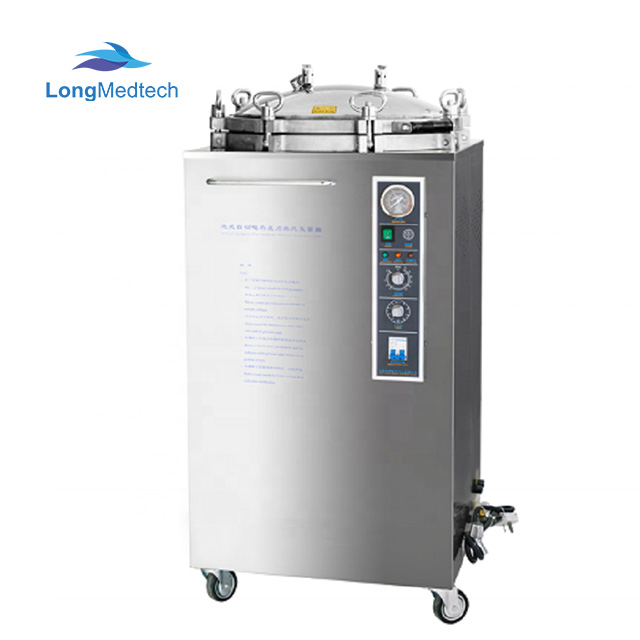 35L/50L/75L/100L LCD Display Automation Safety Medical Vertical Pressure Steam Autoclave Sterilizer