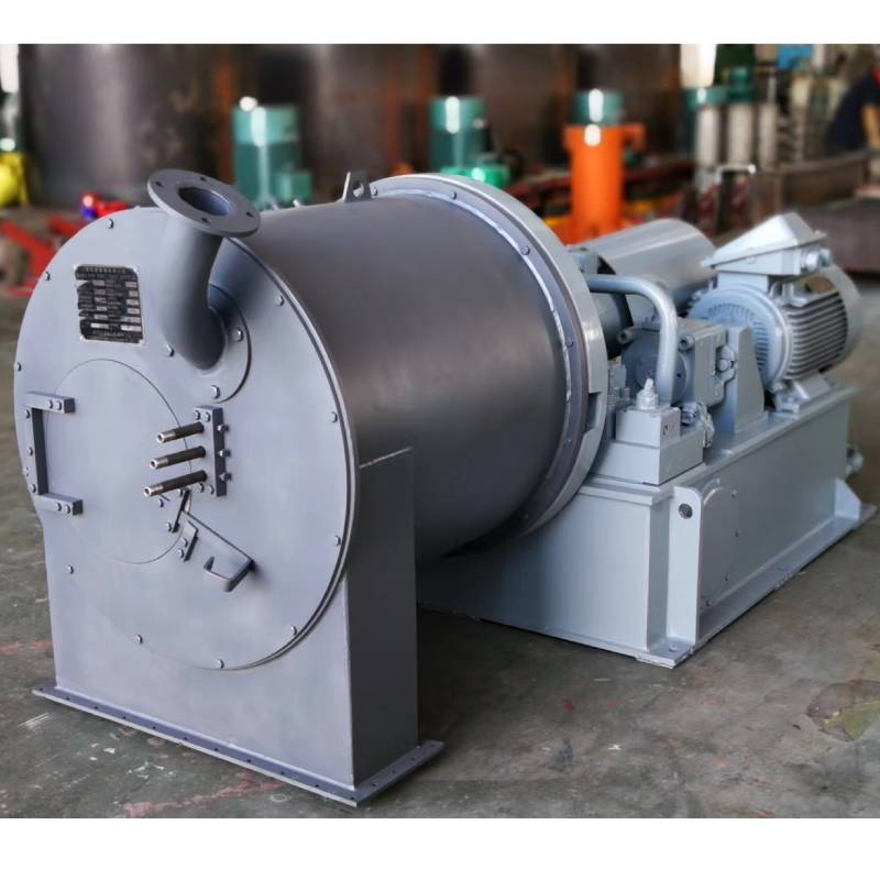 Two-Stage Piston Pusher Centrifuge for Salt Separation