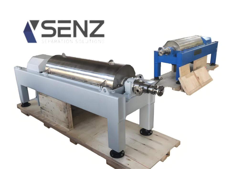 Fsolid Liquid Separation Horizontal Screw Decanter Centrifuge for Industrial Sewage