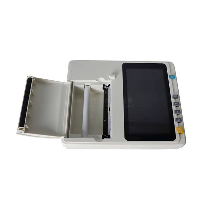 Sy-H006 Touch Screen Six Channels ECG Analysis Electrocardiograph ECG Device for Human