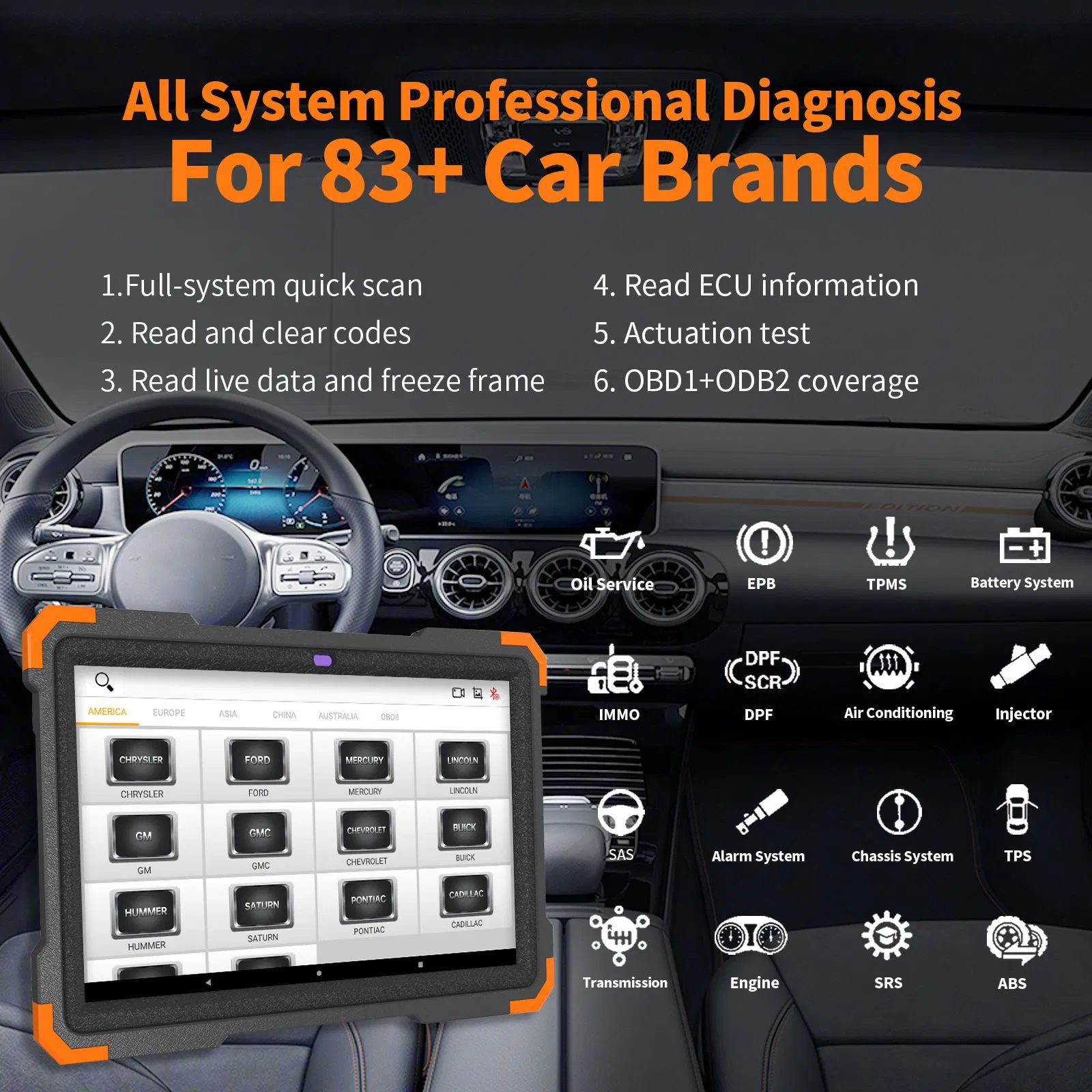 Wholesale Portable Ultrasound Scanner 3D Tool OBD2 Pour Voiture Scanner De Diagnostic Car Diagnostic Launch X431 Automotive Scanner Price