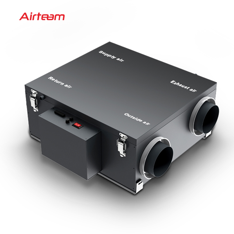 Ceiling Heat Exchanger Erv Hrv Air Handling Unit Recuperator Energy Recovery Ventilator