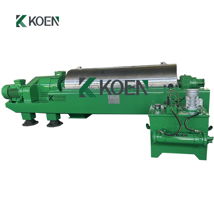 China Supplier 2 Phase Waste Water Treatment Industrial Horizontal Decanter Centrifuge