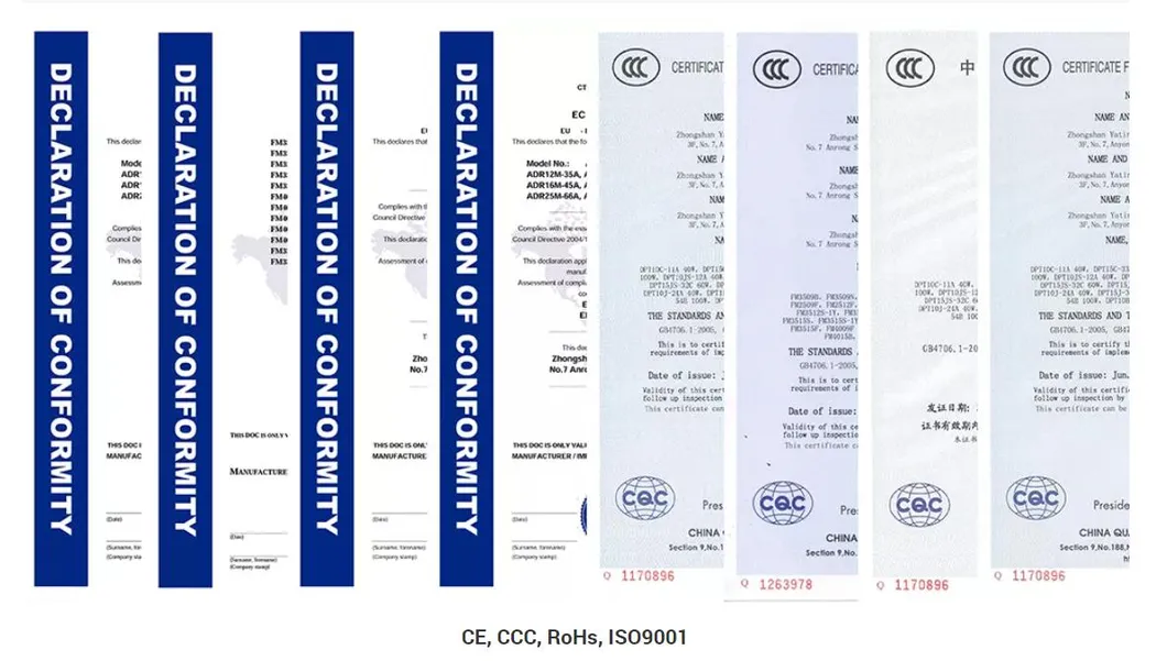 Certification Documents