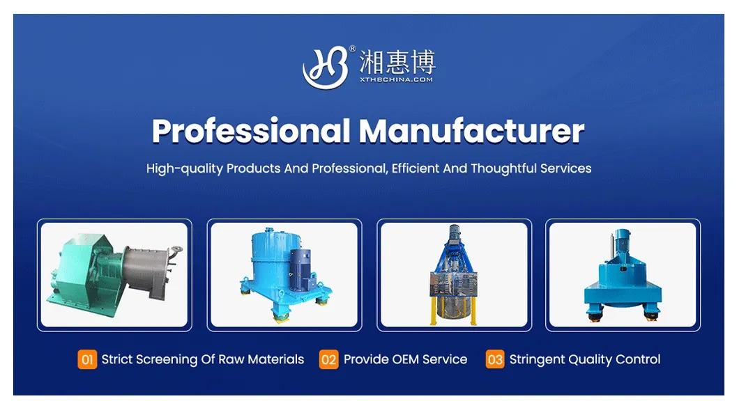 Horizontal Two-Stage Piston Pusher Centrifuge