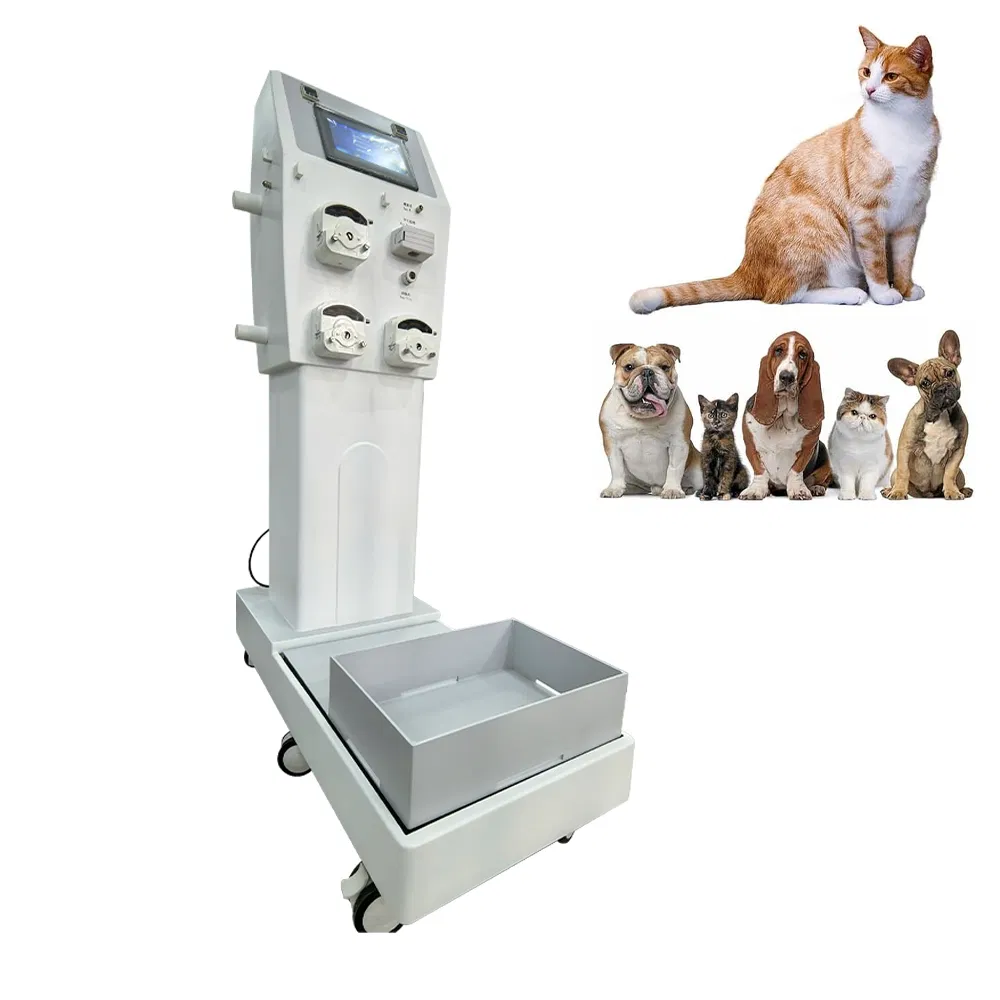 Veterinary Instrument Medical Hemodialysis Machine for Pet Blood Dialysis Veterinary System