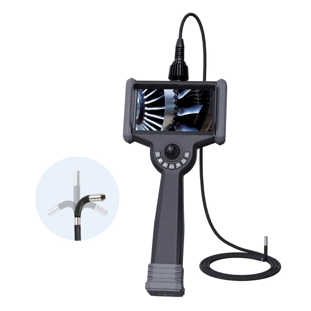 3.9mm Industrial Endoscope with 6" LCD and High-Resolution Camera