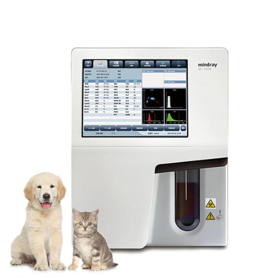 Mindray Bc-5000 Vet Veterinary Medical Equipment Blood Analyzer High Quality Vet Hematology Analyzer for Dog Cat