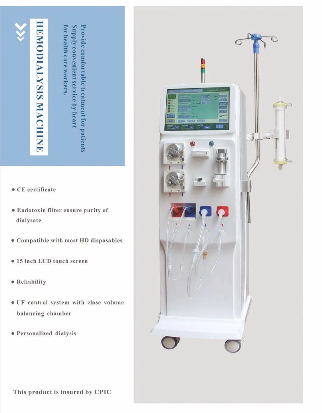 Haemodialysis Machine Main View
