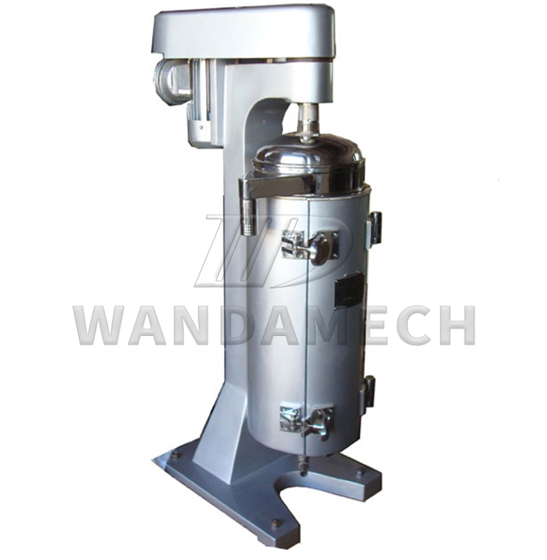 High Speed Tubular Centrifuge Protein / Yeast Dehydration Separator