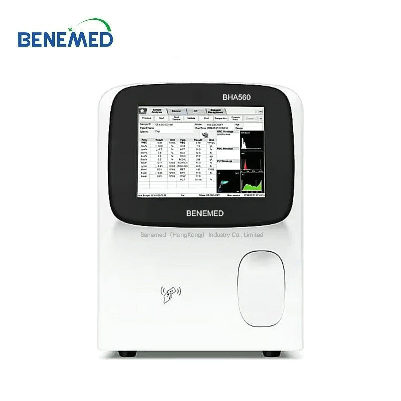 Lab Equipment 5 Part Auto Blood Cell Counter Hematology Analyzer