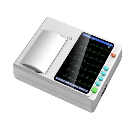 ECG Machine Electrocardiograph 12 Leads 6 Channels ECG Machine