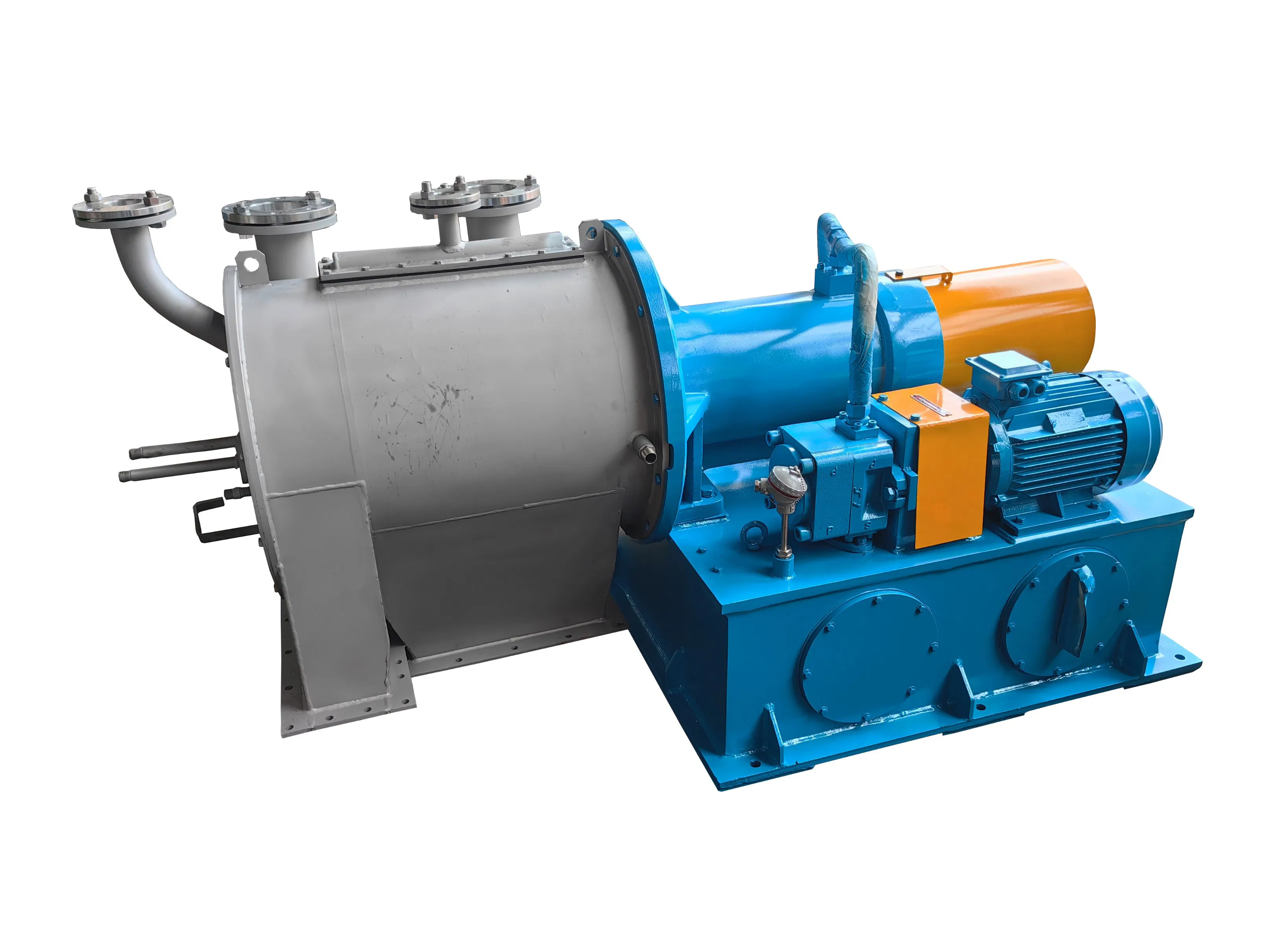 Two-Stage Piston Pusher Centrifuge for Salt Separation