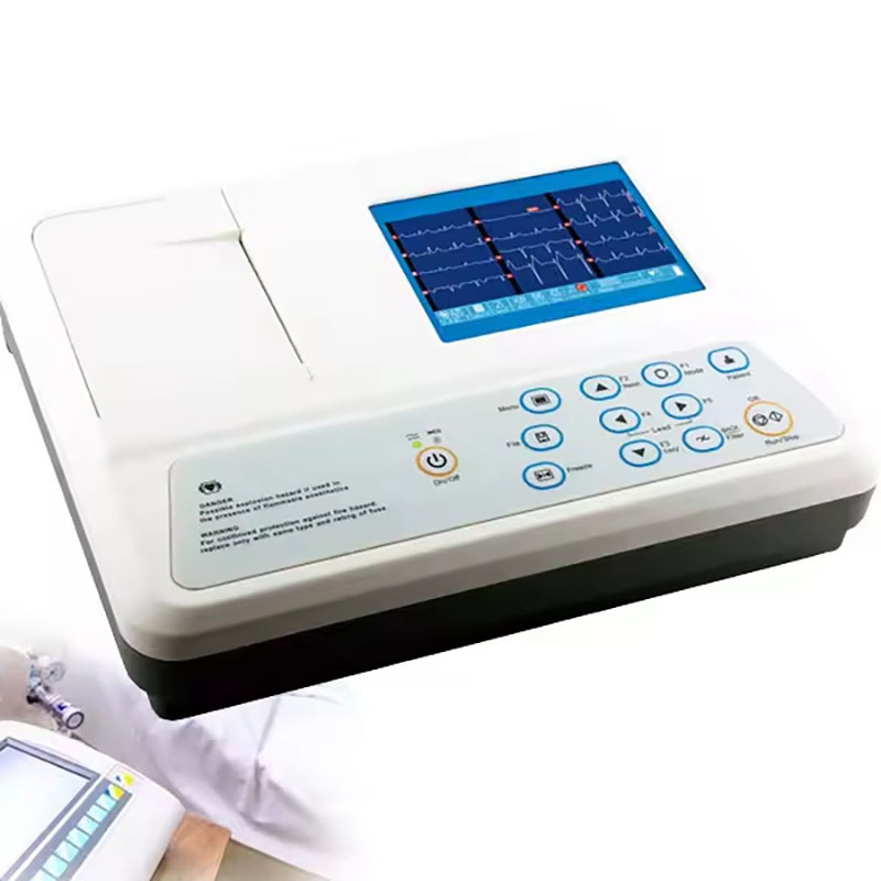 ECG Machine Portable Electrocardiograph for Hospital Clinic and Home Health Use