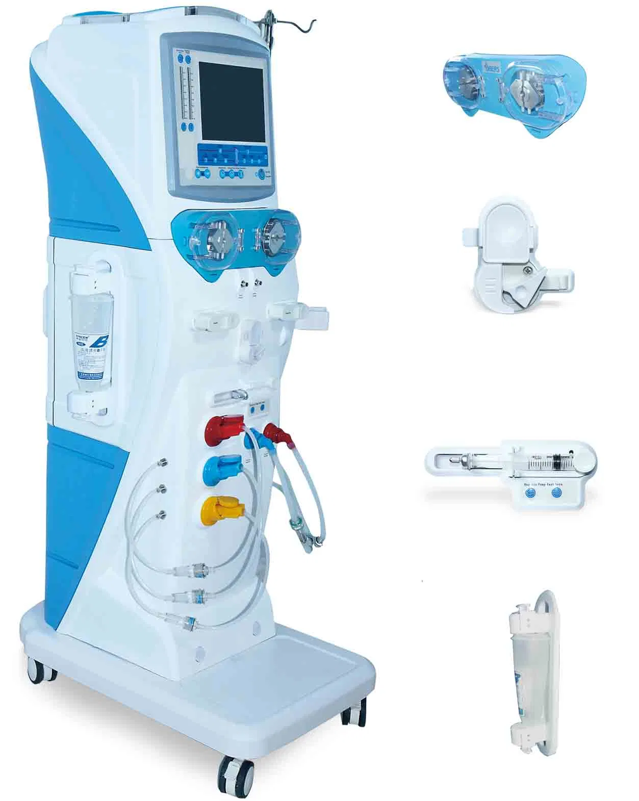 Factory Price Movable Blood Hemodialysis Medical Kidney Dialysis Machine