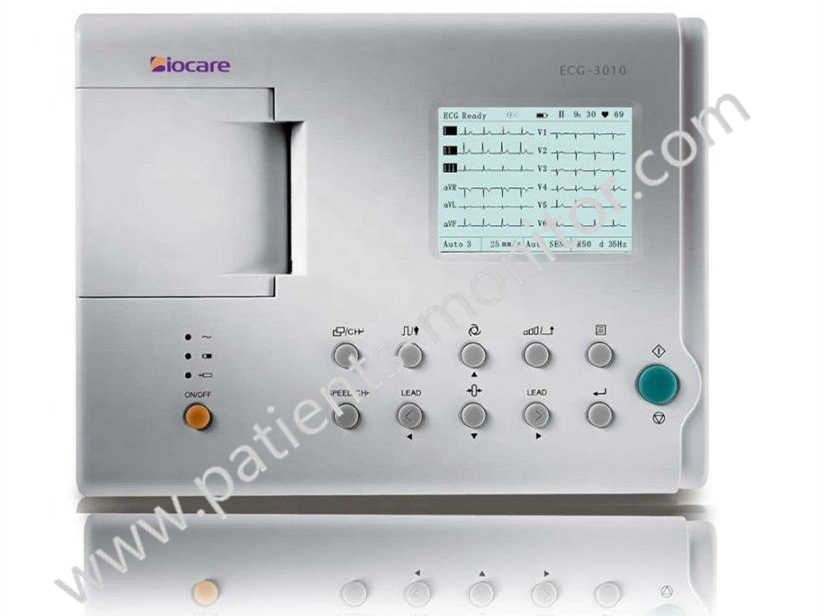 ECG-3010 ECG Machine Electrocardiograph 3 Channel Used Medical Equipment