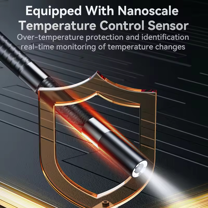 3m Long Cable 8mm Dual Lens Camera 2-Way Articulations 360 Degree Video Flexible Industrial Inspection Videoscope Endoscope