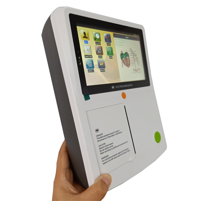 Full Digital Best Price ECG Machine 12 Lead 6channel Resting ECG Electrocardiograph
